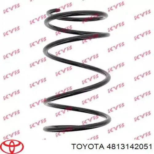 Передняя пружина 4813142051 Toyota