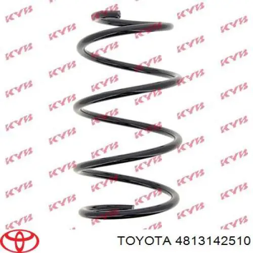 Купить 4813142510 Toyota Винтовая пружина подвеска