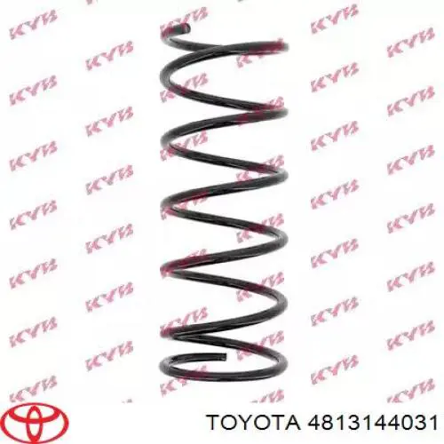 Пружина передняя правая 4813144031 Toyota