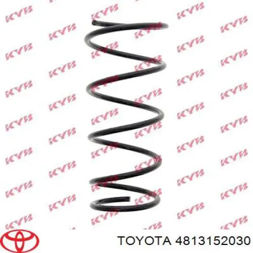 Muelle de suspensión eje delantero 4813152030 Toyota