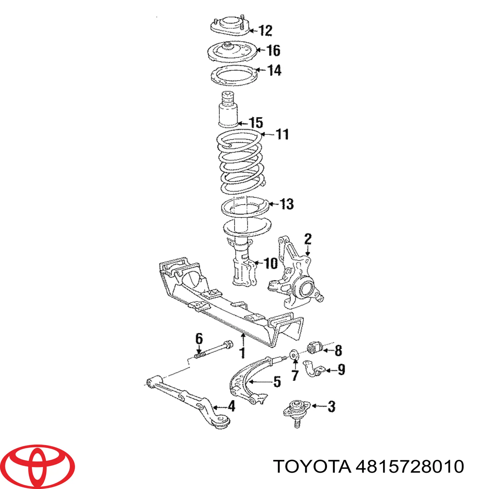  4815728010 Toyota