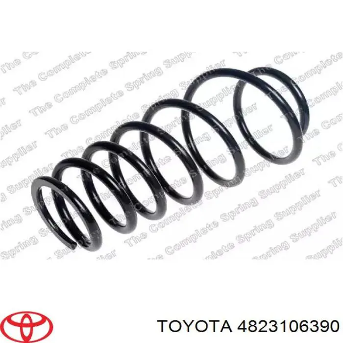 4823106390 Toyota Пружина подвески задняя