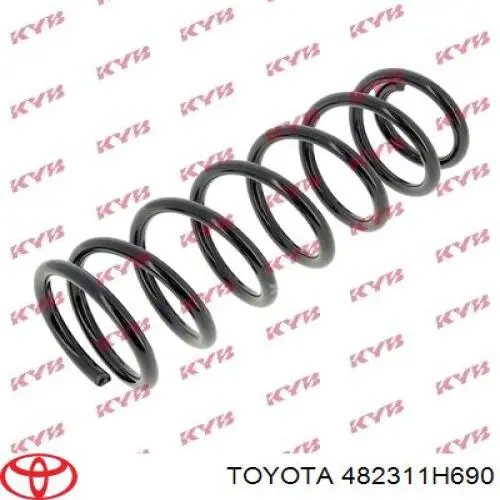 Пружина амортизатора Toyota 482311H690 цена, от 22.74 USD