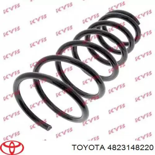 4823148221 Toyota Пружина подвески задняя