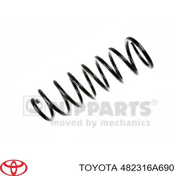 Mola traseira Toyota 482316A690 preço, a partir de 127,28 USD