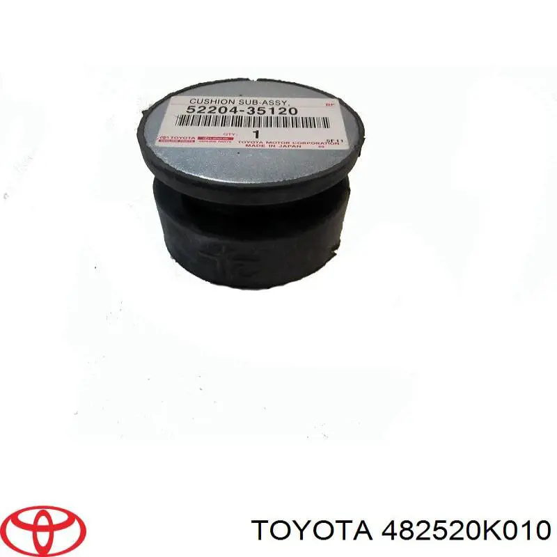 Подушка рессоры межлистовая Toyota 482520K010