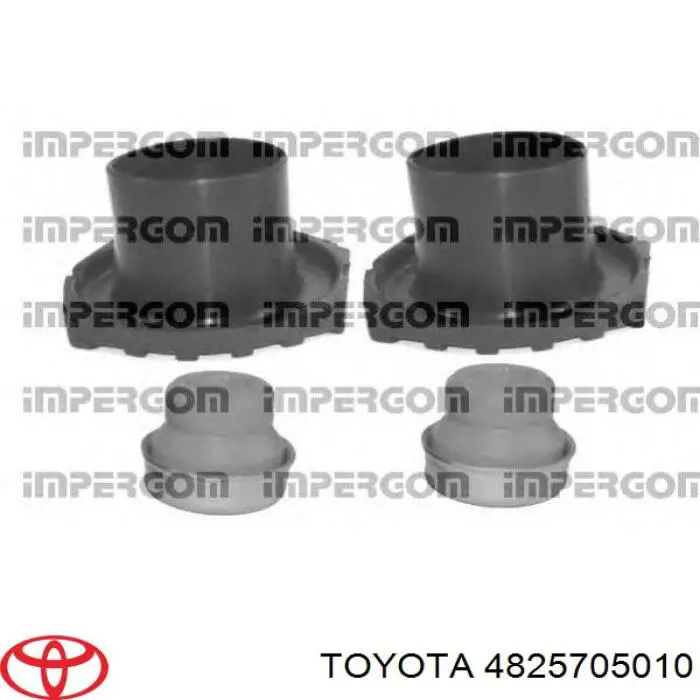 4825705010 Toyota проставка (резиновое кольцо пружины задней верхняя)
