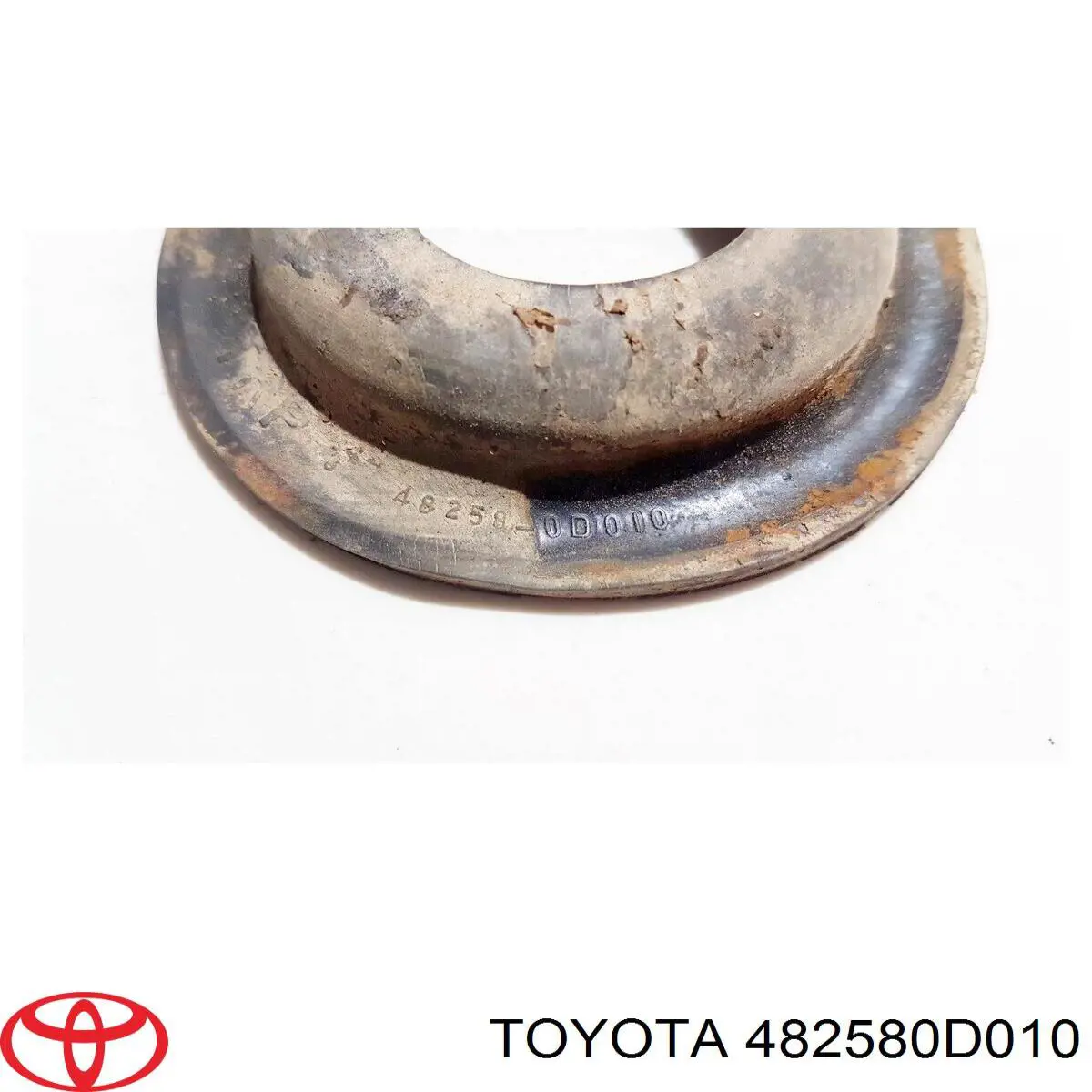 Проставка (резиновое кольцо) пружины задней нижняя на Toyota Echo 