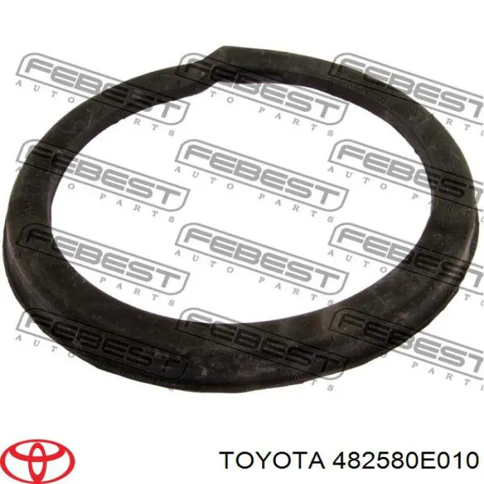 482580E010 Toyota проставка (резиновое кольцо пружины задней нижняя)