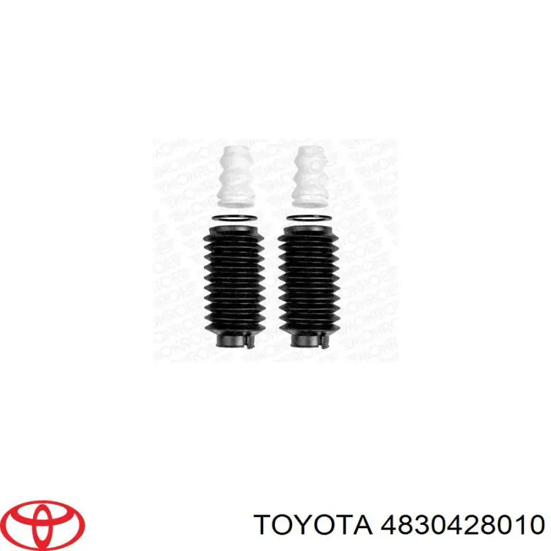 Pára-choque (grade de proteção) de amortecedor dianteiro + bota de proteção Toyota 4830428010 preço, a partir de 47,21 USD