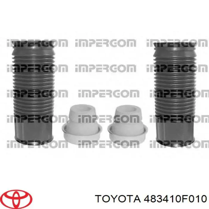 Буфер (отбойник) амортизатора заднего + пыльник 483410F010 Toyota