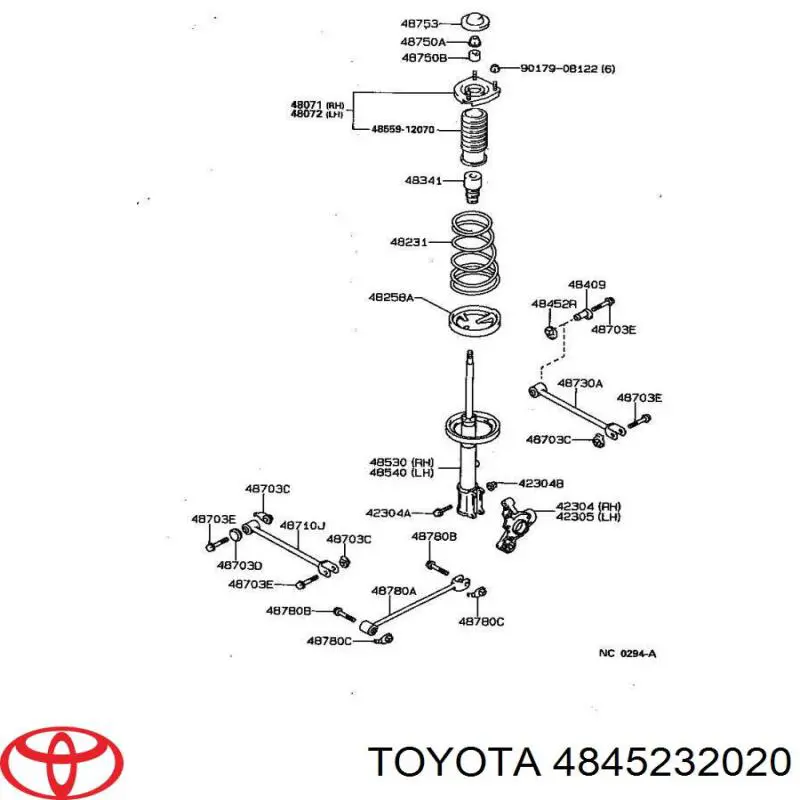 4845232020 Toyota