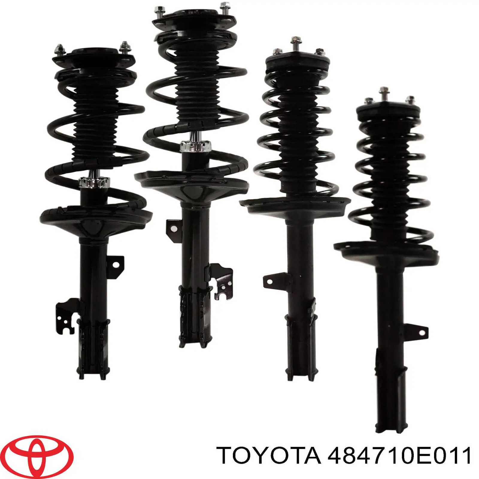 484710E011 Toyota espaçador (anel de borracha da mola dianteira superior)