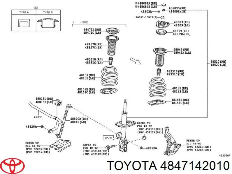 4847142010 Toyota 