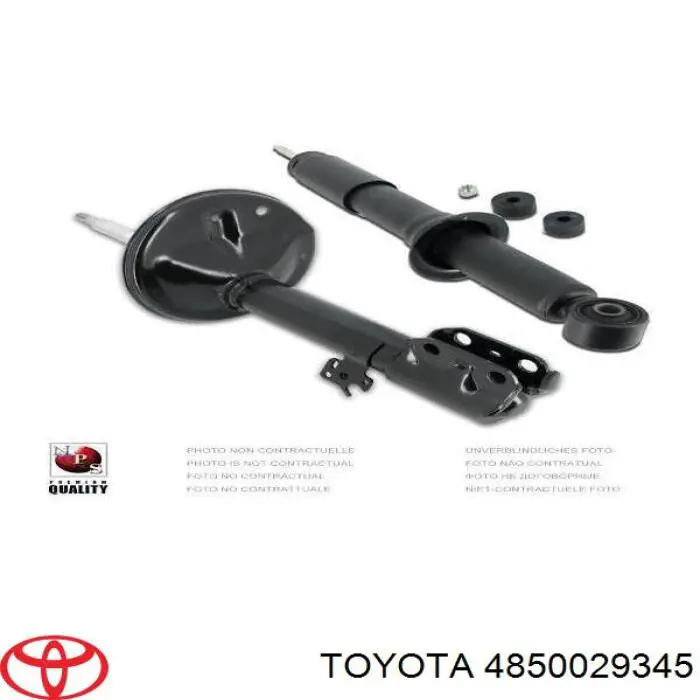 4850029345 Toyota amortecedor dianteiro