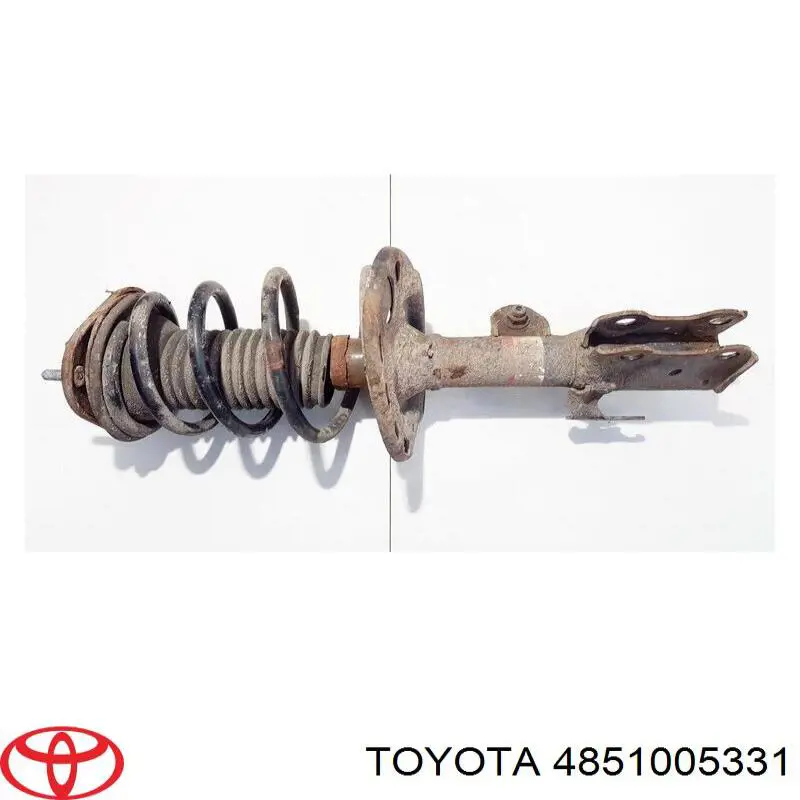Амортизатор подвески передний левый Toyota 4851005331 цена, от 41.61 USD