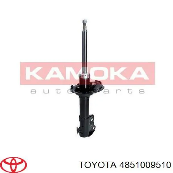 Стойка амортизатора передняя Polcar S010488G цена, от 34.37 USD