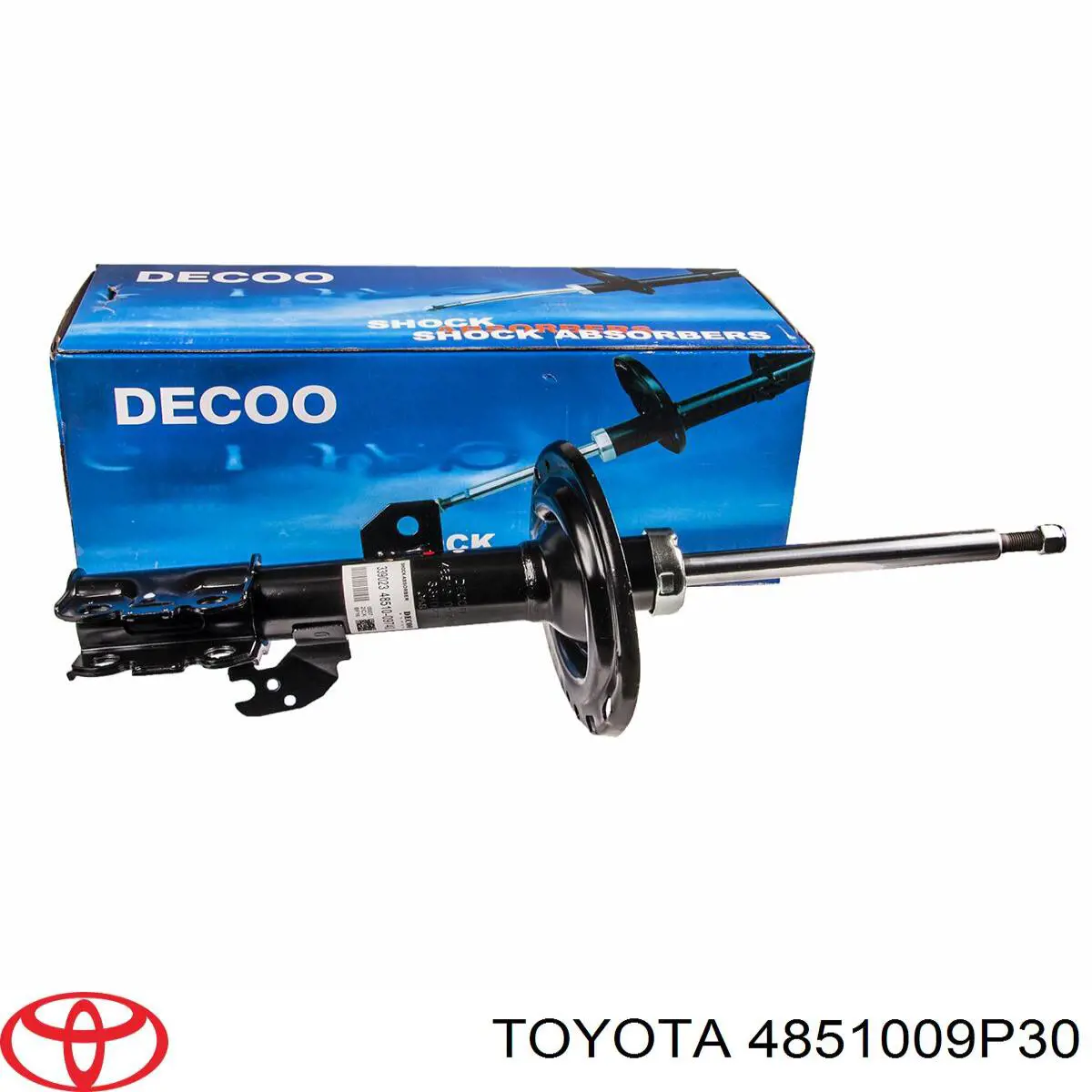 4851009P30 Toyota amortecedor dianteiro direito