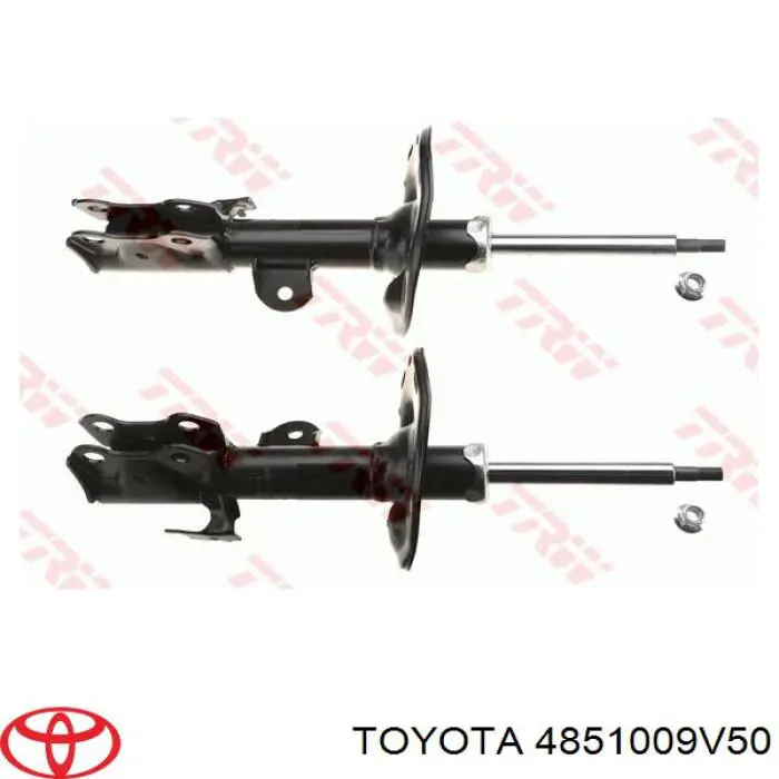 4851009V51 Toyota Амортизатор передней подвески правый