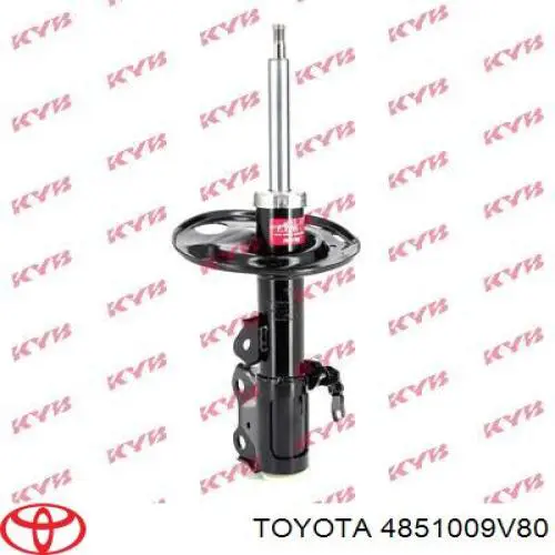 4851009V80 Toyota amortecedor dianteiro direito