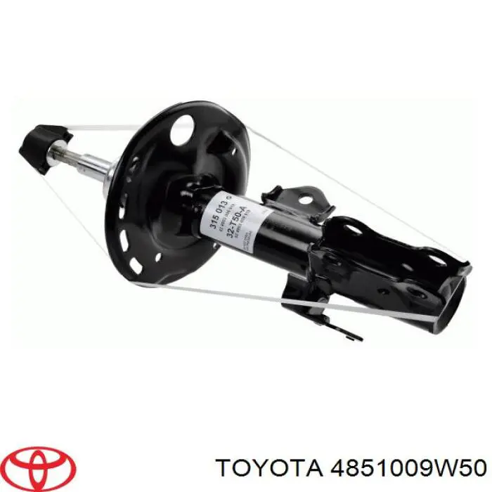 4851009W50 Toyota amortecedor dianteiro direito