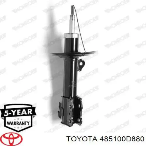Амортизатор подвески передний левый Toyota 485100D880 цена, от  USD