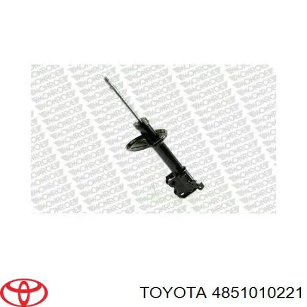 4851010221 Toyota амортизатор передний правый
