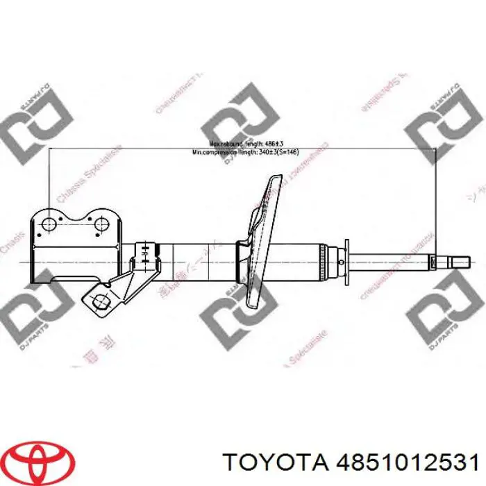 4851012531 Toyota 