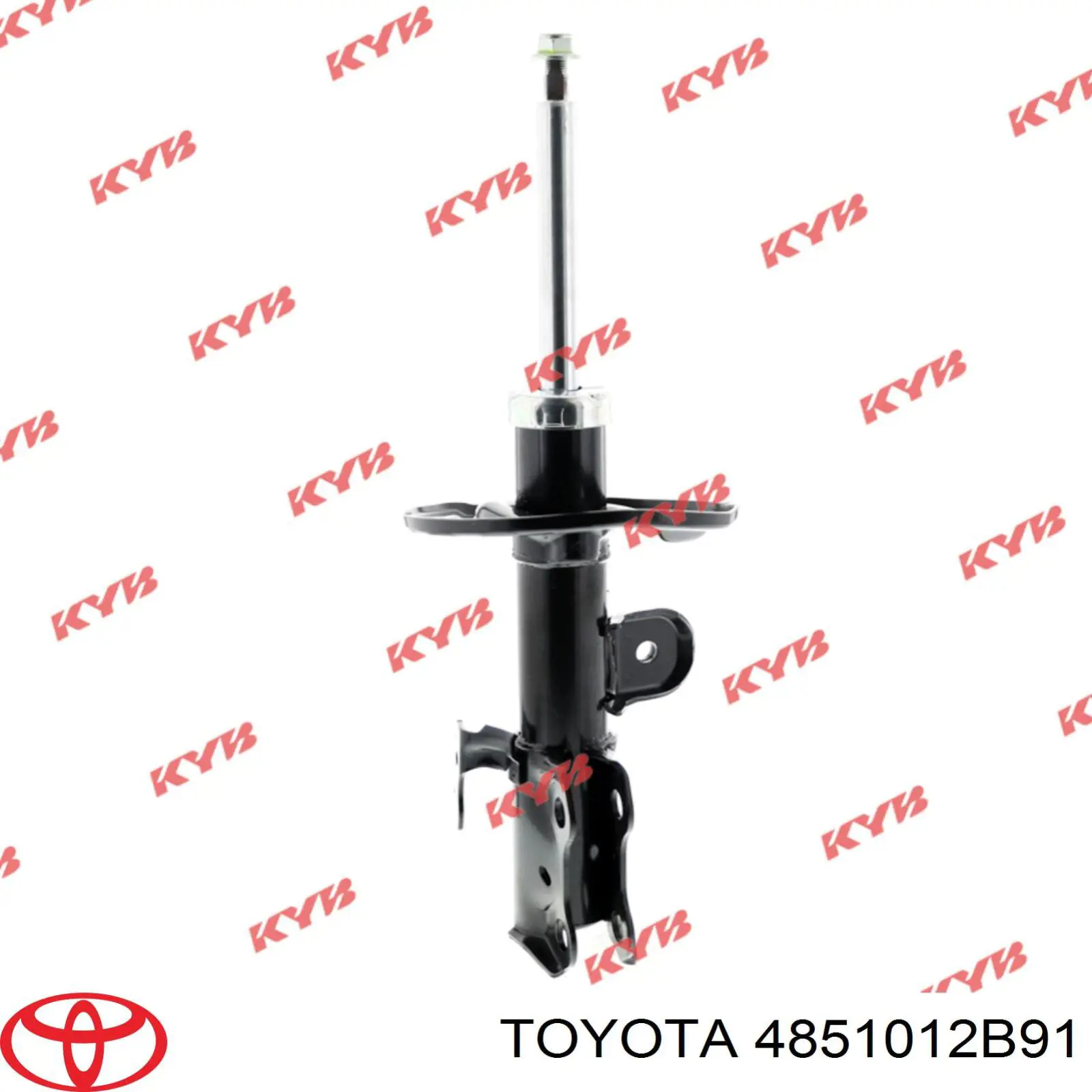 Купить 4851012B91 Toyota Амортизатор подвески передний правый