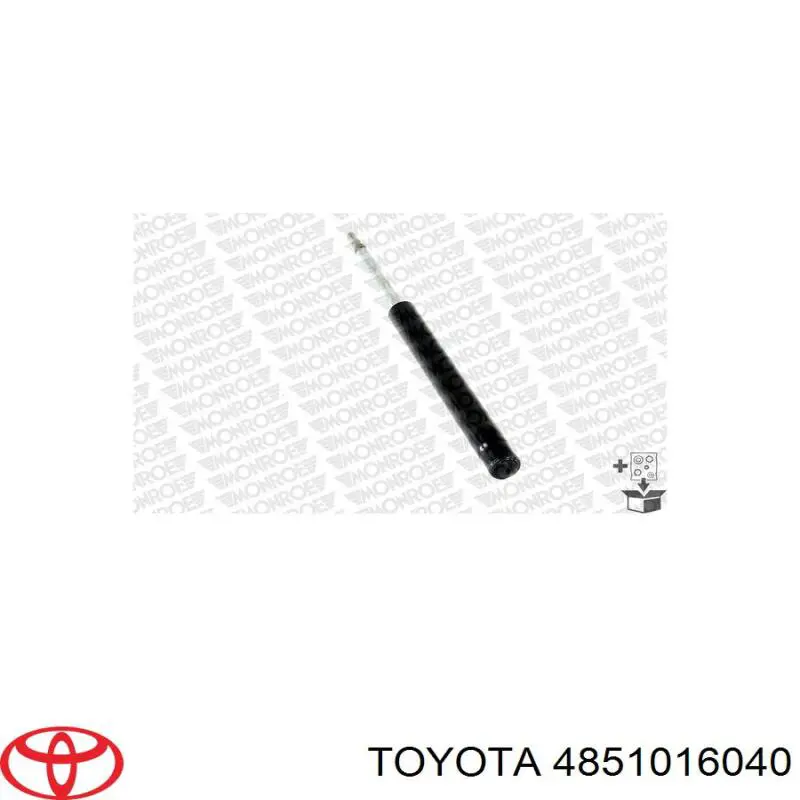 4851016040 Toyota amortecedor dianteiro
