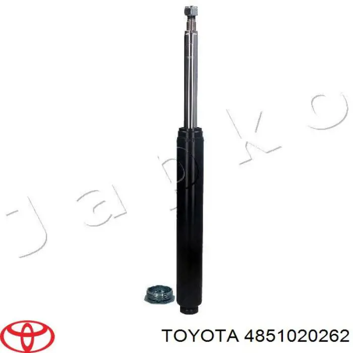 Amortiguador delantero derecho 4851020262 Toyota