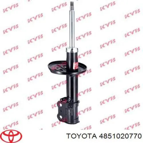4851020770 Toyota амортизатор передний правый