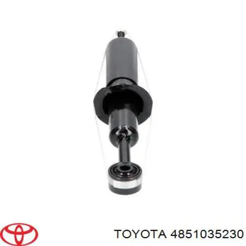 48510-35230 Toyota амортизатор передний