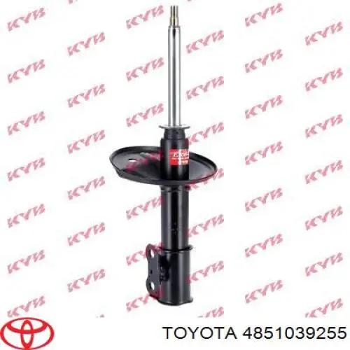 4851039255 Toyota amortecedor dianteiro direito