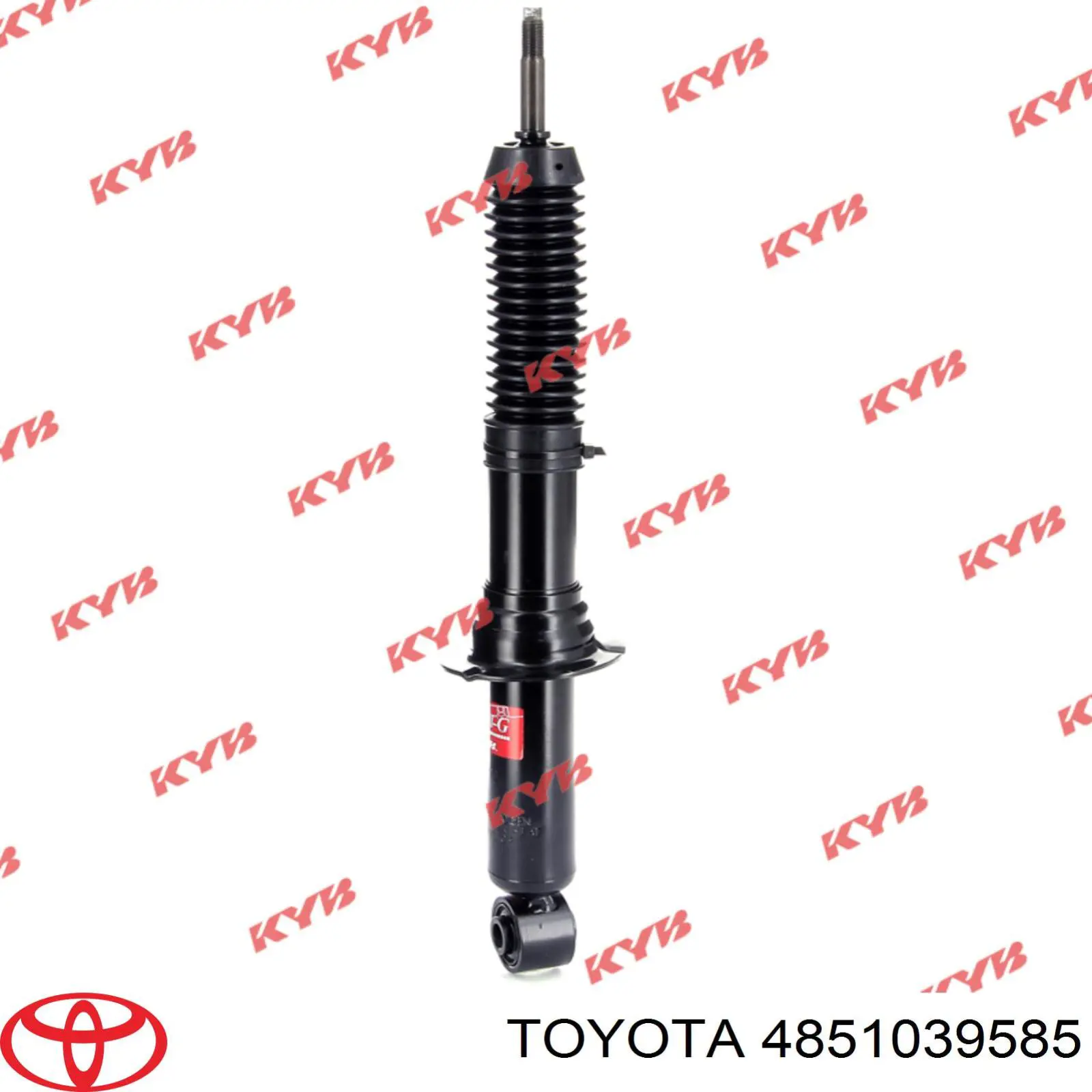 4851039585 TOYOTA Amortiguador delantero original y equivalente