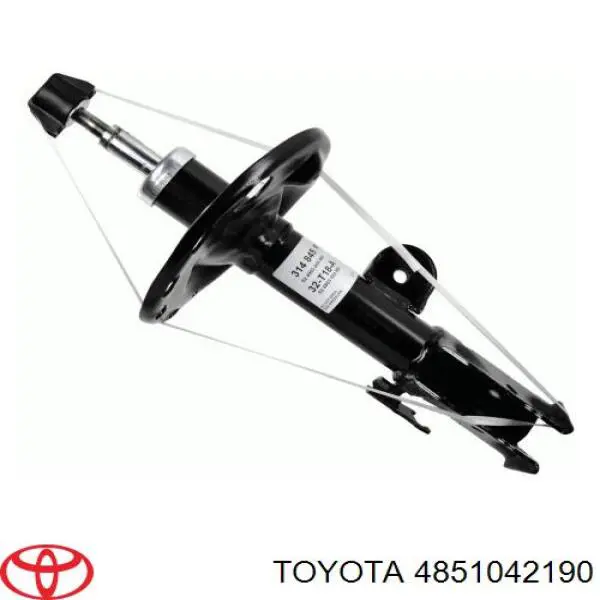 Амортизатор передней подвески левой Toyota 4851042190 цена, от 55.16 USD