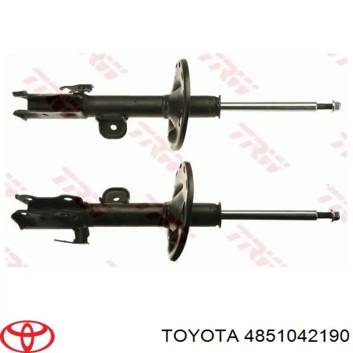 Амортизатор передний левый 4851042190 Toyota
