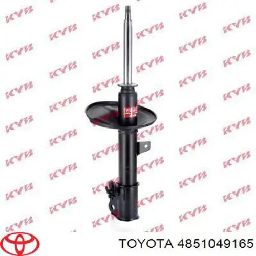 4851049166 Toyota amortecedor dianteiro direito