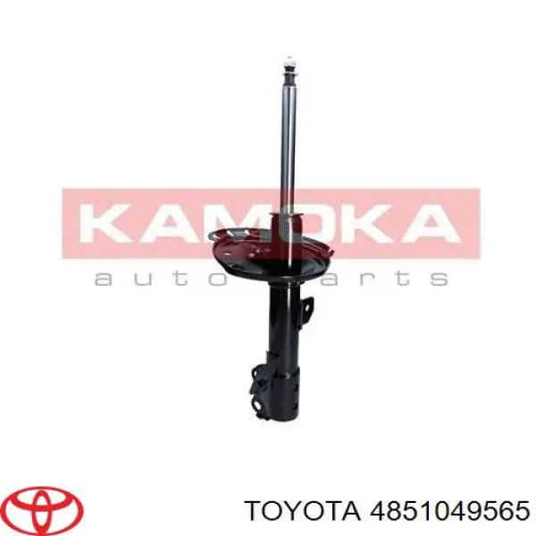 Стойка передняя правая Toyota 4851049565