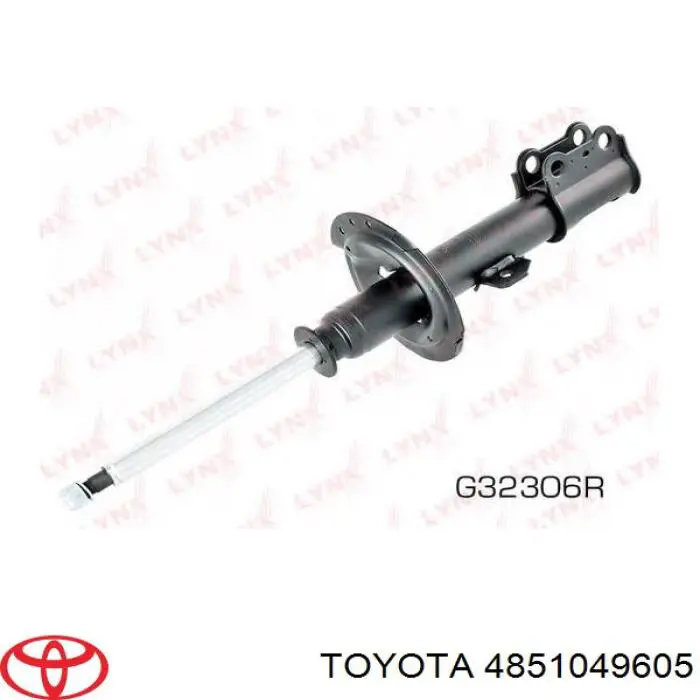 Купить 4851049315 Toyota Амортизатор подвески передний правый