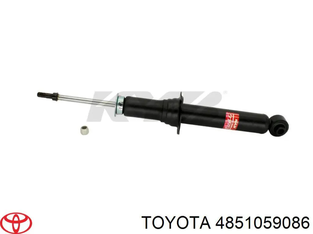 4851059086 Toyota амортизатор передний
