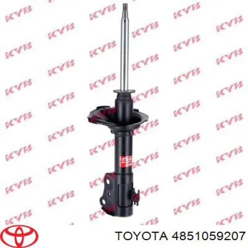 4851059207 Toyota амортизатор передний