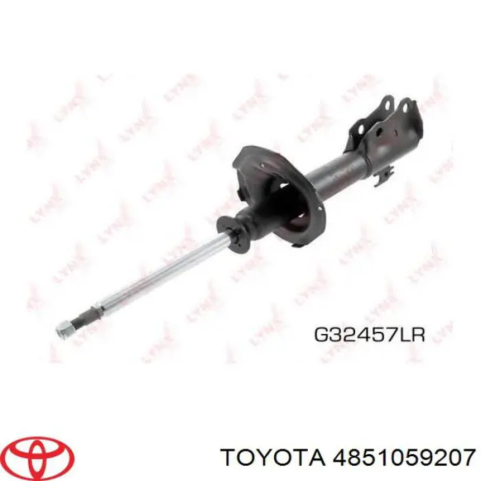Стойка амортизатора передняя Toyota 4851059207 цена, от 55.46 USD