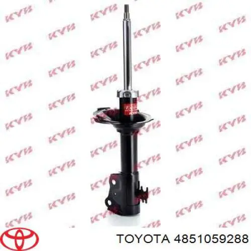 4851059288 Toyota амортизатор передний