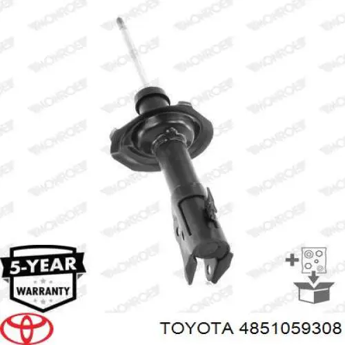 Стойка амортизатора передняя Toyota 4851059308 цена, от 146.45 USD