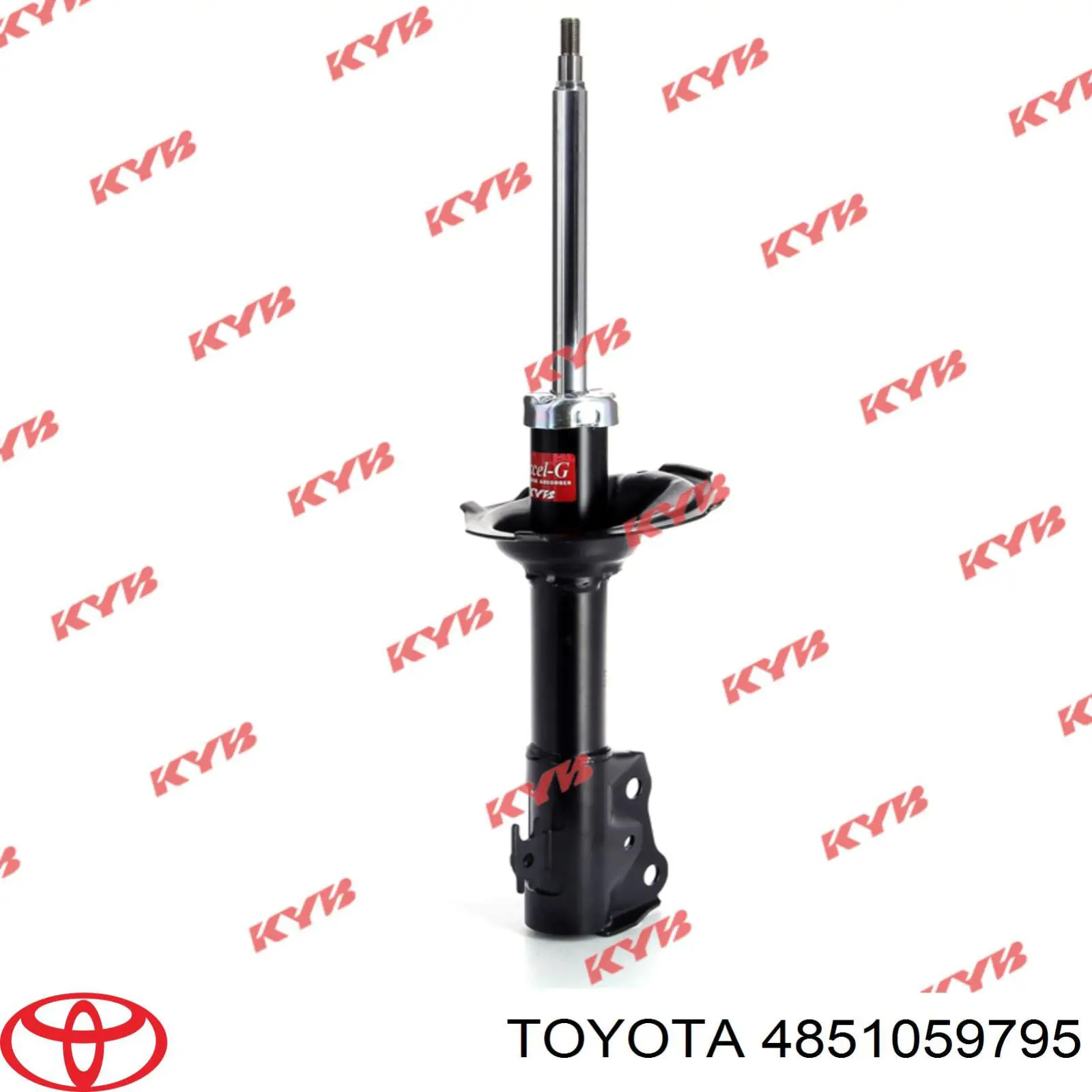 Амортизаторы передние Toyota 4851059795