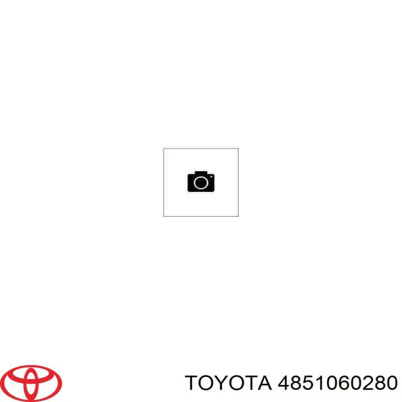 4851060280 Toyota amortecedor dianteiro