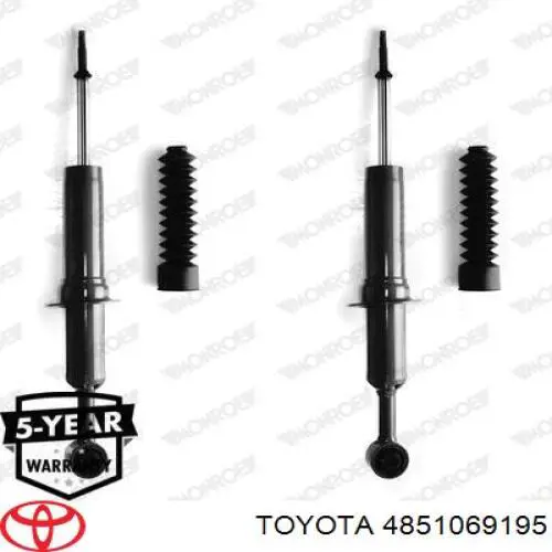 Купить 4851069195 Toyota Амортизатор передней подвески