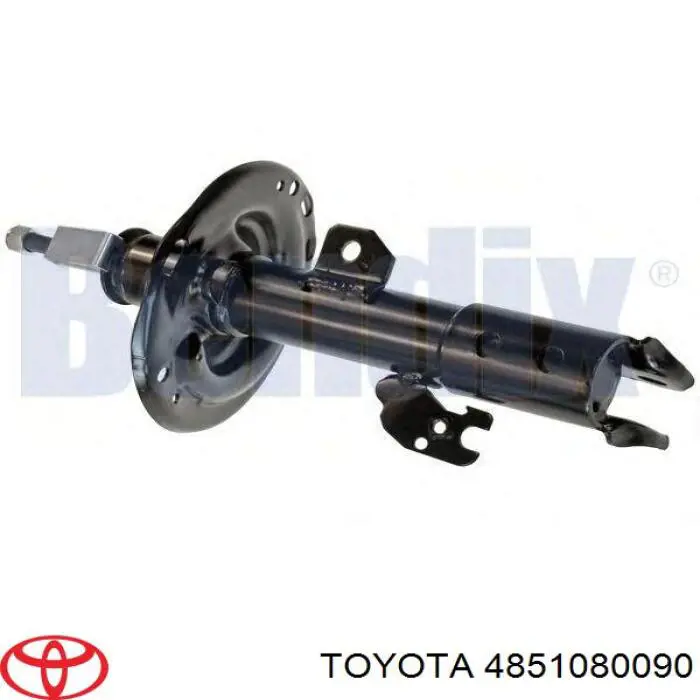 4851080090 Toyota amortecedor dianteiro direito