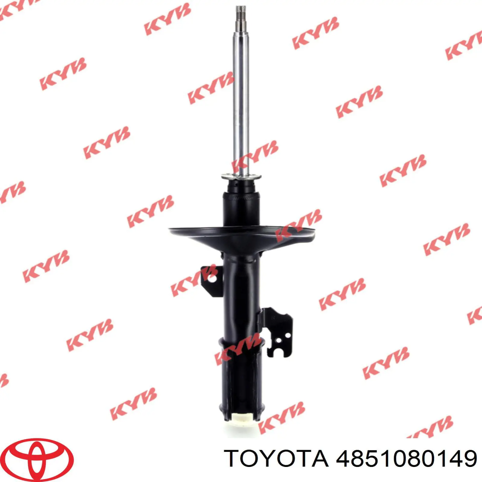 Амортизатор подвески передний левый Toyota 4851080149 цена, от 56.77 USD